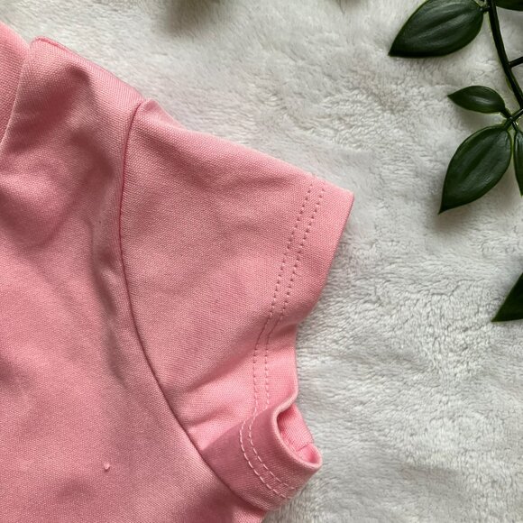 Nike Dri-Fit Pink Get It Girl T-Shirt 18M Short-Sleeve Toddler Activewear - Picture 6 of 10